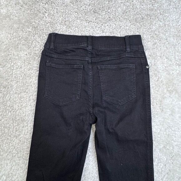 Spanx Pull On Stretch Flare Jeans Black XS - Picture 7 of 12